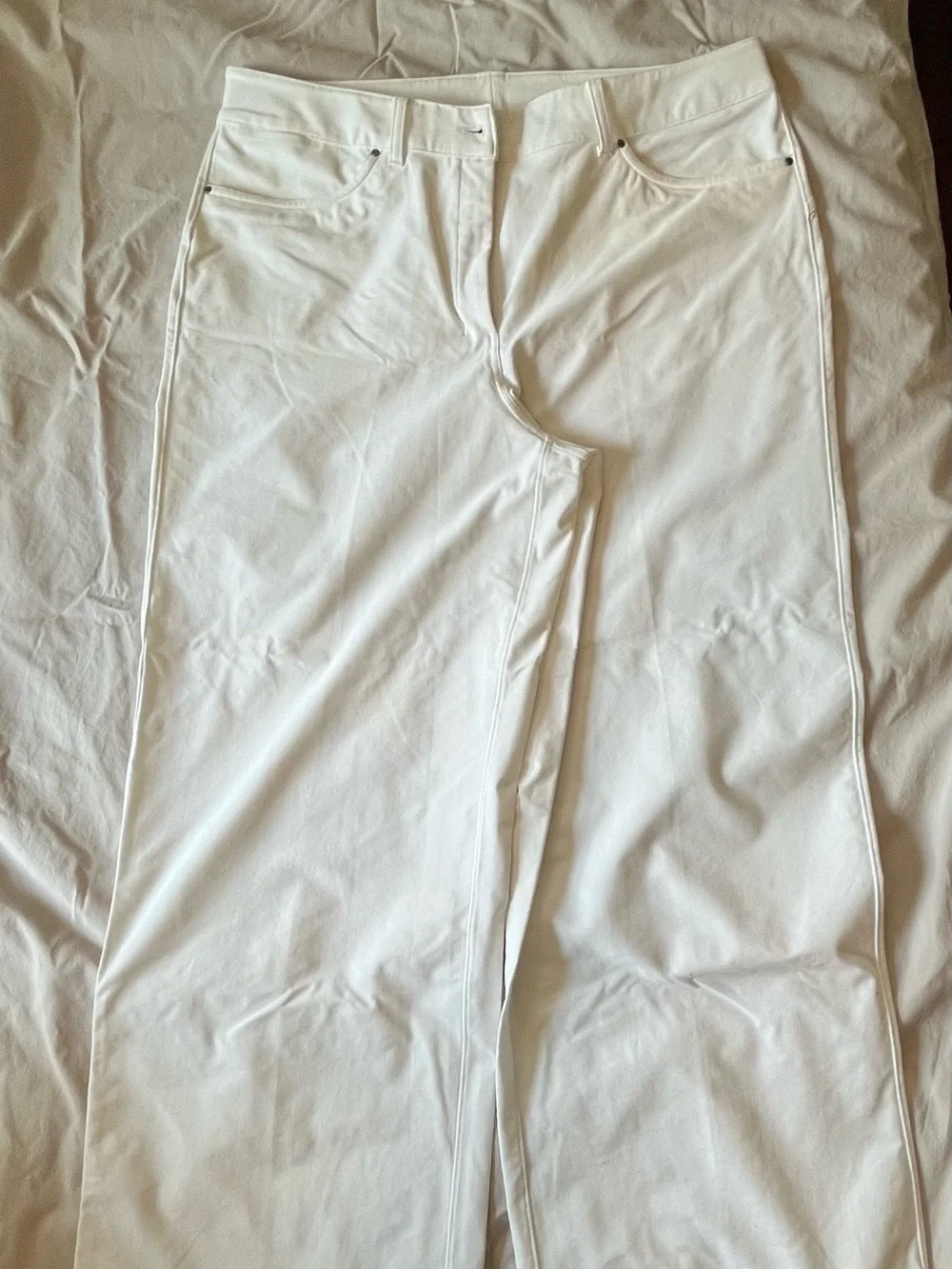lululemon athletica White Straight-Leg Chinos